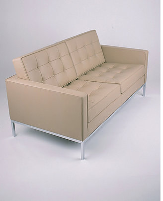 Design Within Reach Florence Knoll Sofa in Volo Leather
