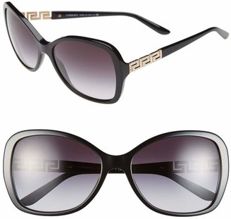 Versace 58mm Butterfly Sunglasses