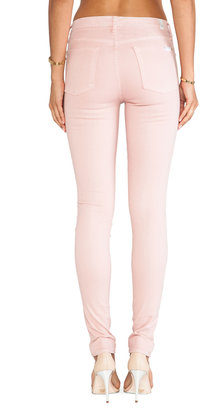 7 For All Mankind Contour Mid Rise Skinny