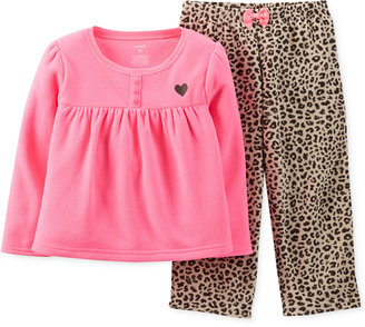 Carter's Little Girls' 2-Piece Fleece Pajamas