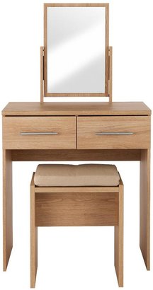 New Prague Dressing Table, Stool and Mirror Set