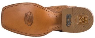 Dan Post Bender Cutter Cowboy Boots - Smooth Ostrich Vamp, Square Toe (For Men)