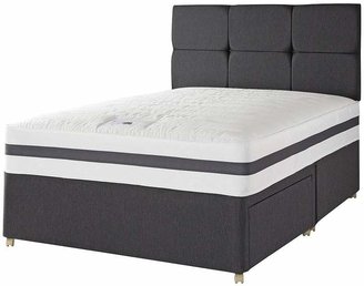 Airsprung Hush From Riva 1000 Pocket Memory Contour System Divan With Optional Storage