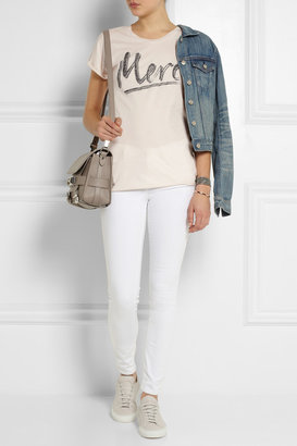 Zoe Karssen Merci cotton and modal-blend T-shirt