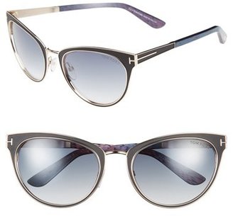 Tom Ford 'Nina' 56mm Sunglasses