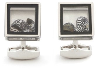 Tateossian 'Pandora's Box seashell cufflinks