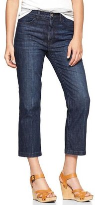 Gap 1969 High-Rise Real Straight Cropped Jeans