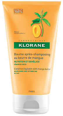 Klorane Mango Butter Conditioning Balm for Dry Hair, 150ml
