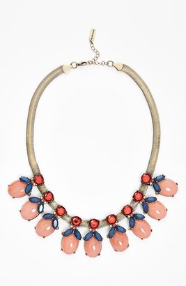 BaubleBar 'Rosebud' Mixed Stone Frontal Necklace (Nordstrom Exclusive)