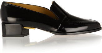 Calvin Klein Collection Avery patent-leather loafers
