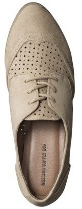 Mossimo Women's Lata Perforated Wingtip Shoe - Assorted Colors