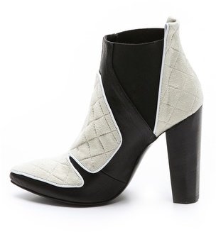 Ohne Titel Quilted High Booties