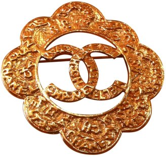 Chanel Golden Brooch