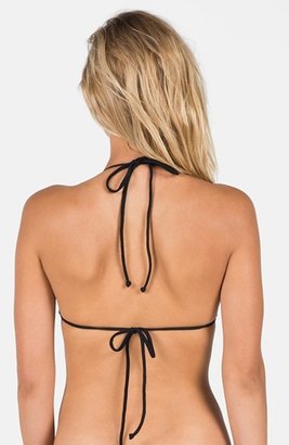 Volcom 'Simply Solid' Triangle Bikini Top