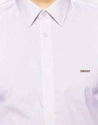 DKNY Slim Fit Fine Stripe Shirt