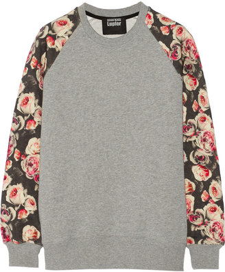 Markus Lupfer English Rose cotton-terry sweatshirt