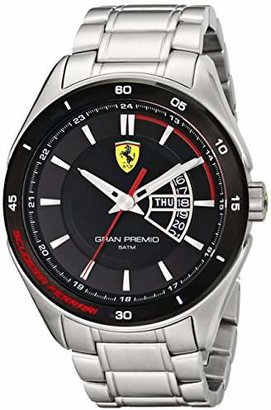 Ferrari Men's 0830189 Gran Premio -Tone Stainless Steel Watch