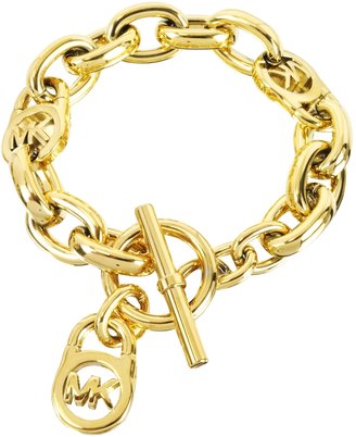 Michael Kors Logo-Lock Charm Women's Bracelet
