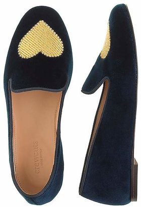 J.Crew Girls' embroidered Darby loafers