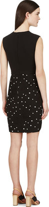 Giambattista Valli Black with White Dots Dress