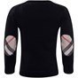 Burberry Jumper with Nova Check Elbow Patches
