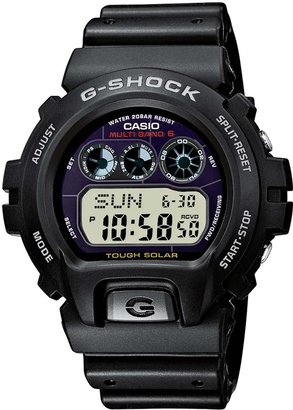 Casio GW-6900-1ER Men's G-Shock Radio-controlled Digital Resin Strap Watch