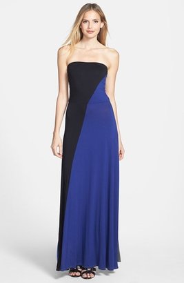 Nordstrom FELICITY & COCO 'Aimery' Colorblock Jersey Maxi Dress Exclusive)