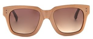 Linda Farrow Luxe Snakeskin Sunglasses