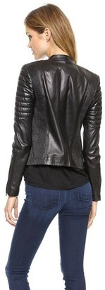 J Brand Ready-to-Wear Crista Leather Jacket