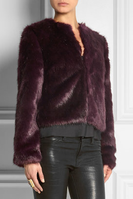 Karl Lagerfeld Paris Eveline faux fur jacket
