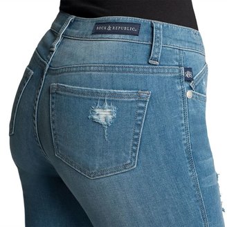 Rock & Republic kashmiere distressed crop jeans - women's