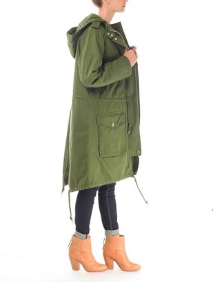 Marc by Marc Jacobs Classic Cotton Hooded Parka