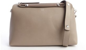 Fendi taupe leather 'By The Way" Shoulder bag
