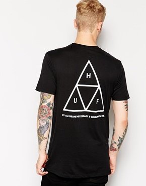 HUF Triple Triangle T-Shirt - black