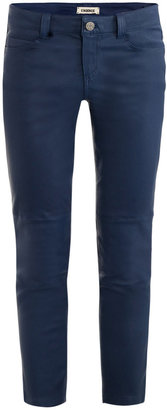 L'Agence French leather trousers