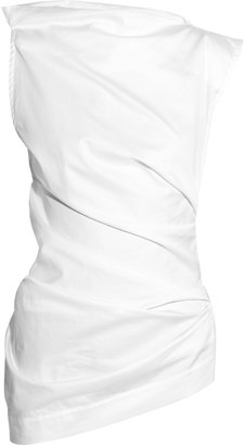 Vivienne Westwood Taxa draped cotton top