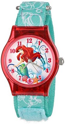 Disney Kids' W001205 Tween Ariel Plastic Watch, Analog Display Analog Quartz Blue Watch