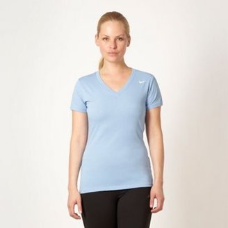 Nike blue DFC slim fit t-shirt