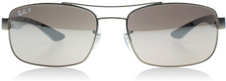 Ray-Ban 8316 Sunglasses Matte Gunmetal 029/N8 Polariserade