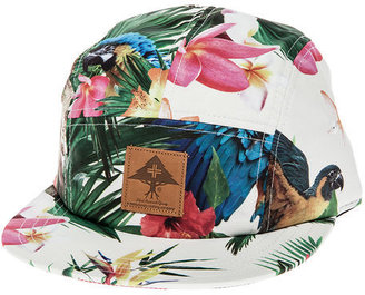 Lrg The Hawaiian Safari 5-Panel Hat in Off White
