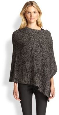Eileen Fisher Twisted Knit Poncho
