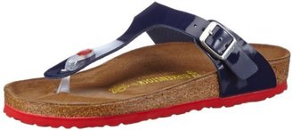 Birkenstock Womens Gizeh Clogs And Mules Blue DRESS BLUE LS ROT Size: 2.5