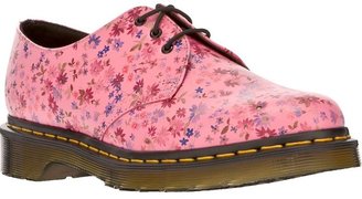 Dr. Martens low top floral print shoe
