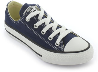 Converse canvas low top trainers