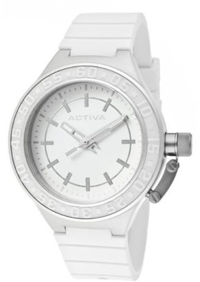 Invicta Activa By Women's AA301-001 White Dial White Polyurethane Watch