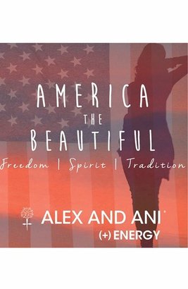 Alex and Ani 'America the Beautiful - Purple Mountains' Expandable Wire Bangle