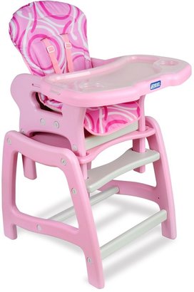 Badger Basket Convertible High Chair & Play Table - Pink