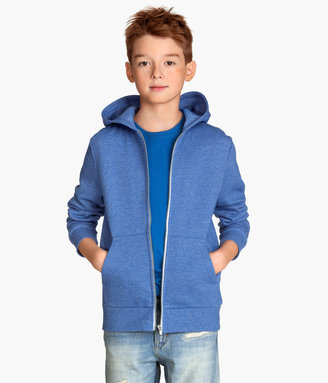 H&M Hooded Jacket - Blue - Kids