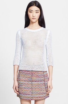 Nina Ricci Open Knit Sweater