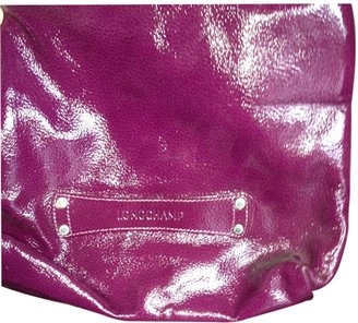 Longchamp Purple Leather Clutch bag